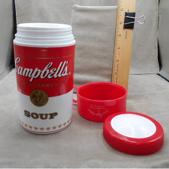 2010 Campbell's Soup Can-tainer Thermos 11.5 oz BPA Free - Picture 6 of 9